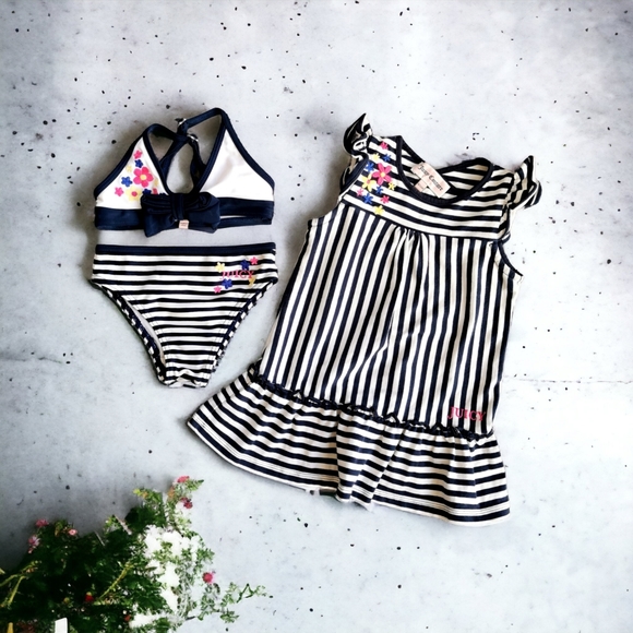 6-12 MONTHS JUICY COUTURE 3 PIECE SWIMWEAR EUC - Picture 5 of 5